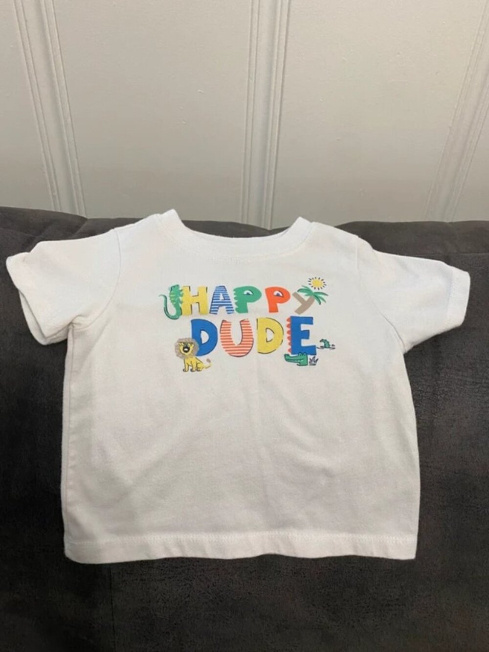 Garanimals Baby Boys Happy Dude Animal T-Shirt Size 3-6M